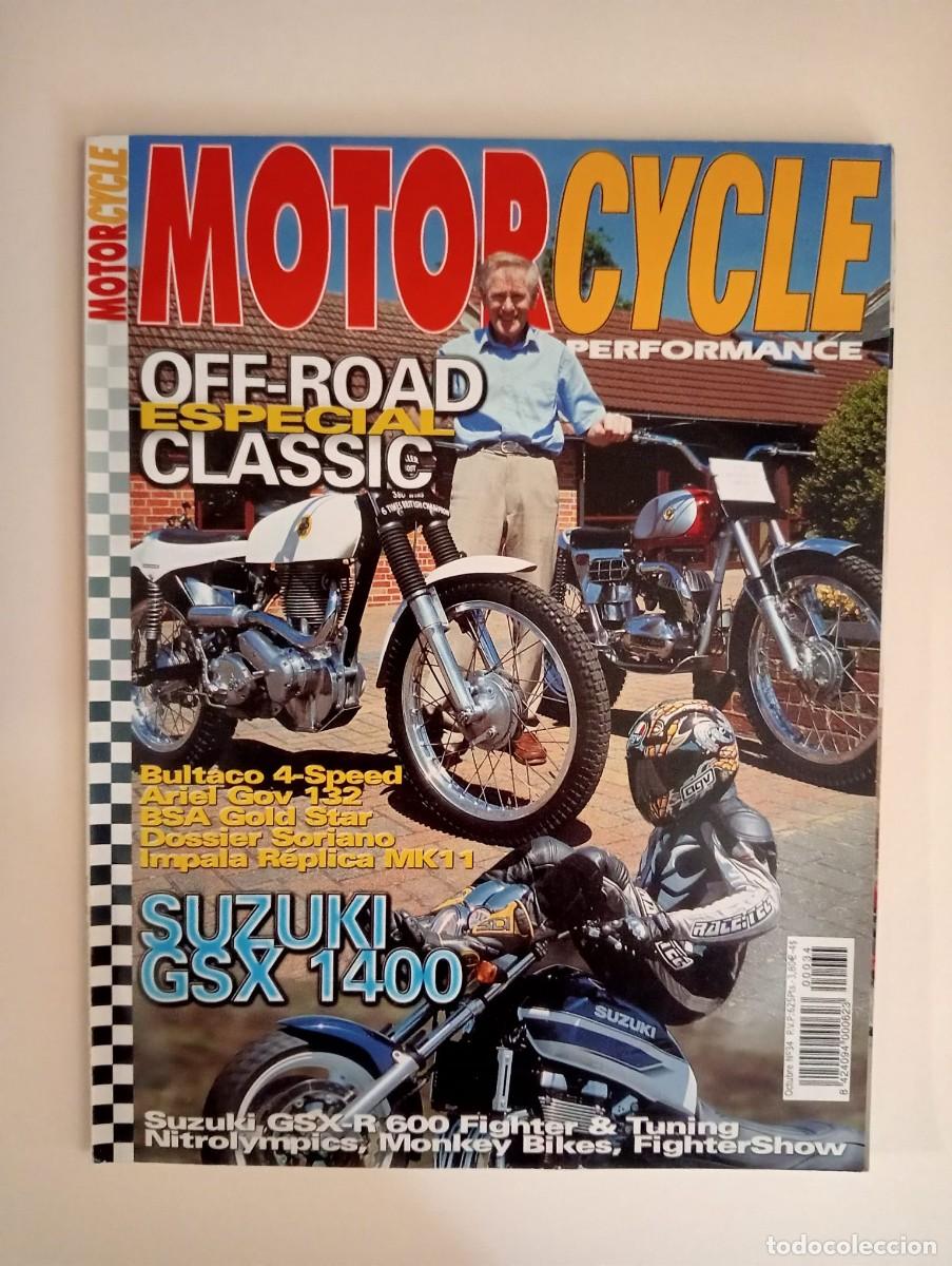 Collection Magazines and Newspapers: MOTOR CYCLE - PERFORMANCE E. MAYOR, EDITOR - N&ordm; 34 / OCTUBRE - D.L. M-34507/1998