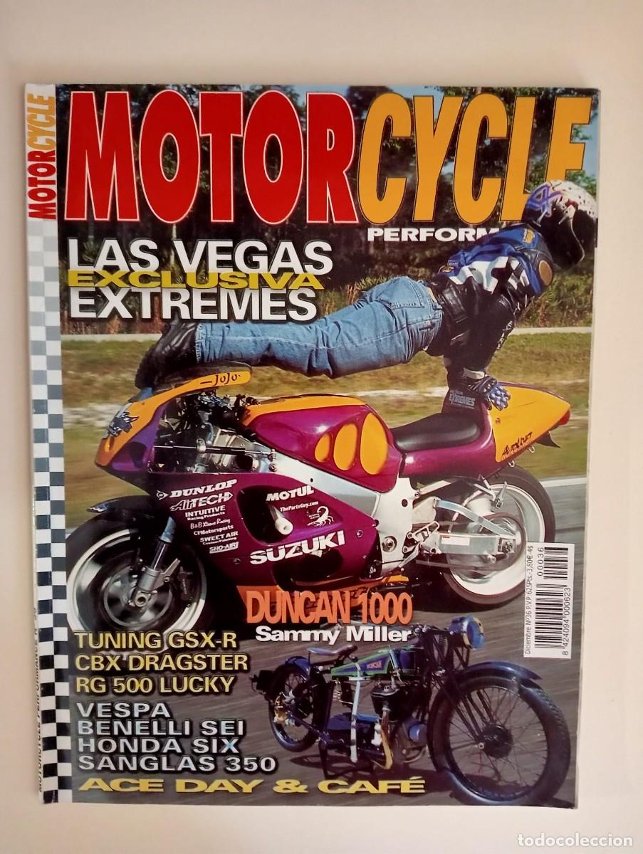 Colecionismo de Revistas e Jornais: MOTOR CYCLE - PERFORMANCE E. MAYOR, EDITOR - N&ordm; 36 / DICIEMBRE - D.L. M-34507/1998