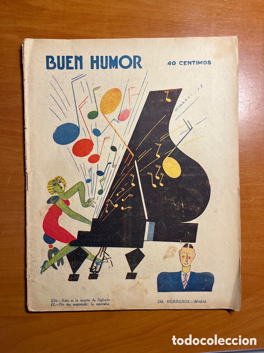 Coleccionismo de Revistas y Peri&oacute;dicos: REVISTA BUEN HUMOR, N&Uacute;MERO 374, (PRENSA NUEVA)