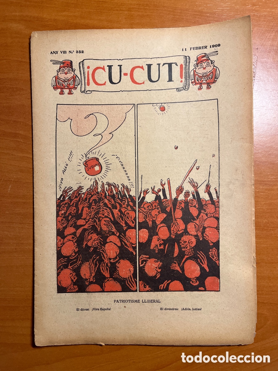 Coleccionismo de Revistas y Peri&oacute;dicos: REVISTA CU-CUT, N&Uacute;MERO 352, (IMPRENTA MAR&Iacute;A GALVET)
