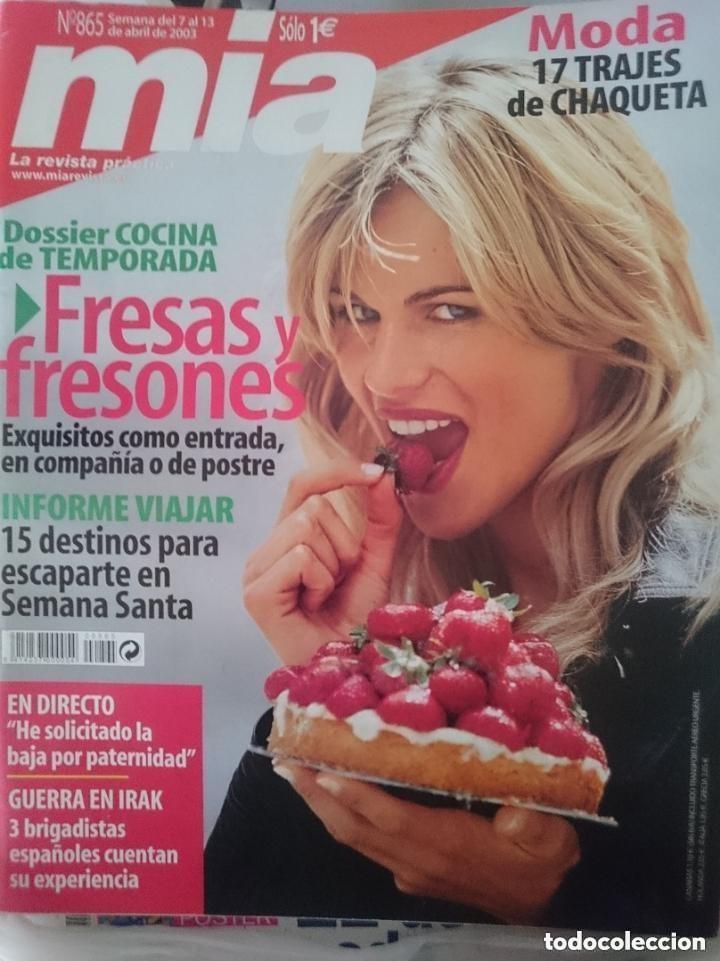 Coleccionismo de Revistas y Peri&oacute;dicos: MIA - N 865 -DEL 7 AL 13 ABRIL 2003