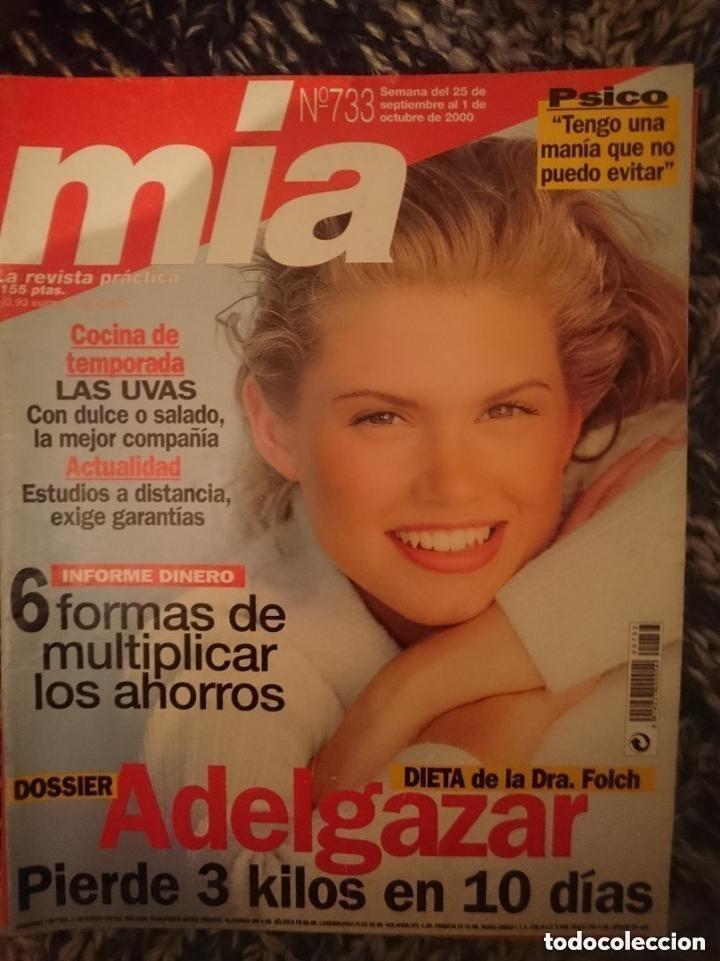 Coleccionismo de Revistas y Peri&oacute;dicos: MIA N 733 - DEL 25 SEPTIEMBRE AL 1 OCTUBRE 2000