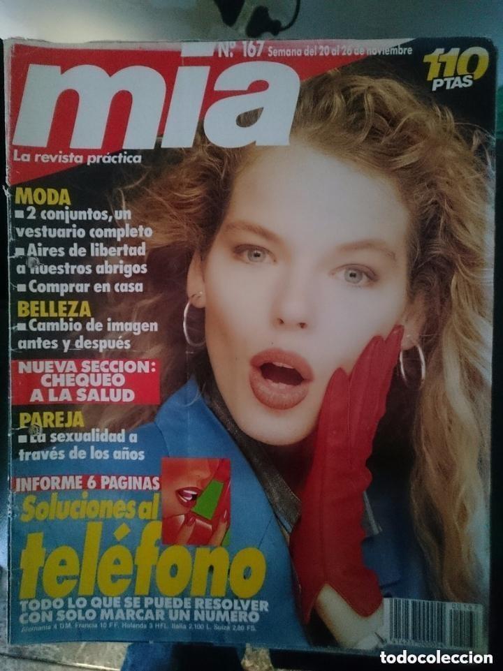 Coleccionismo de Revistas y Peri&oacute;dicos: MIA - N 167 -DEL 20 AL 26 NOVIEMBRE 1989 -CON PUBLICIDAD DE LA EPOCA-NOTICIAS-ETC