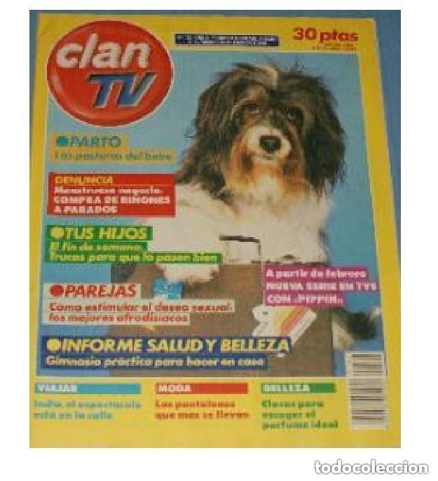 Coleccionismo de Revistas y Peri&oacute;dicos: CLAN TV -N 102 - 21 AL 27 ENERO 1989 - PIPPIN