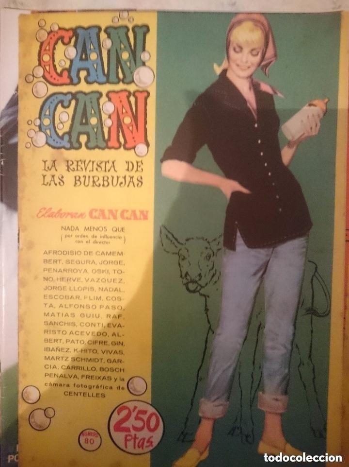 Coleccionismo de Revistas y Peri&oacute;dicos: CAN CAN - LA REVISTA DE LAS BURBUJAS - N 80 -LEER DETALLES