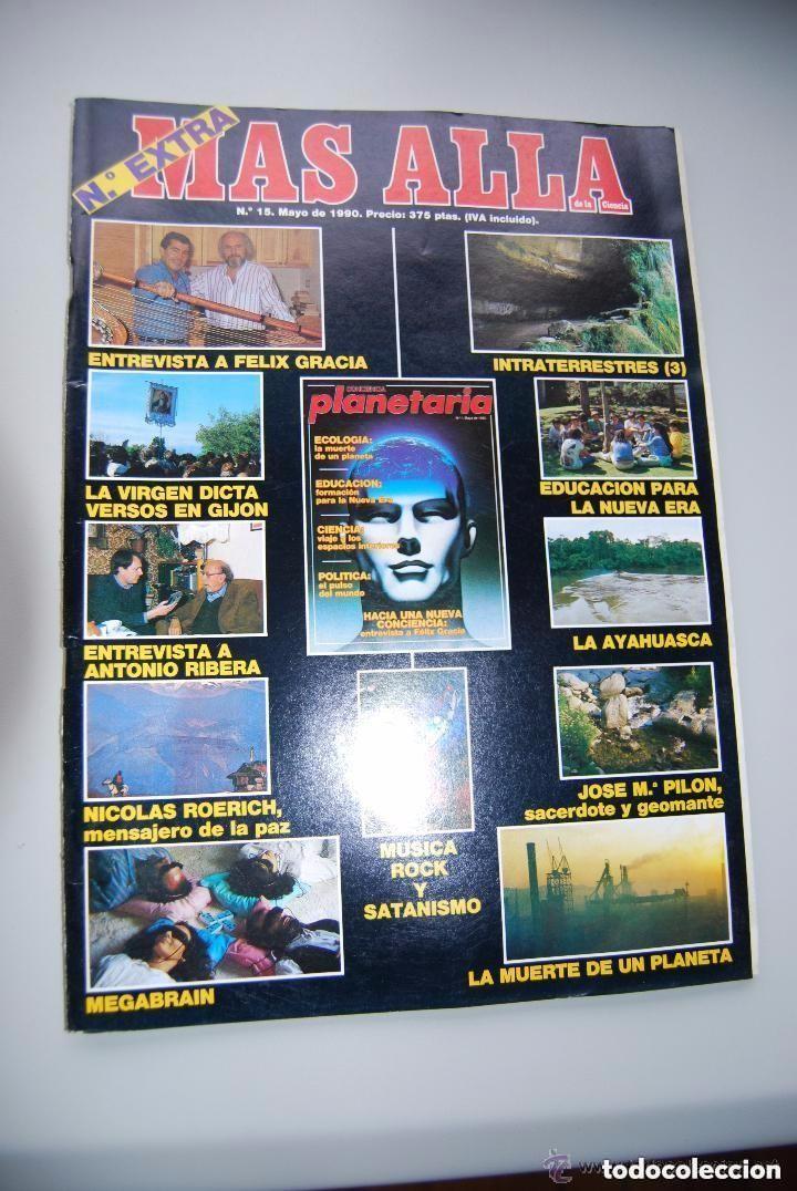 Coleccionismo de Revistas y Peri&oacute;dicos: MAS ALL&Aacute; NUMERO 15 A&Ntilde;O 1990 - FELIX GRACIA-INTRATERRESTRES-LA VIRGEN GIJ&Oacute;N- AYAHUASCA