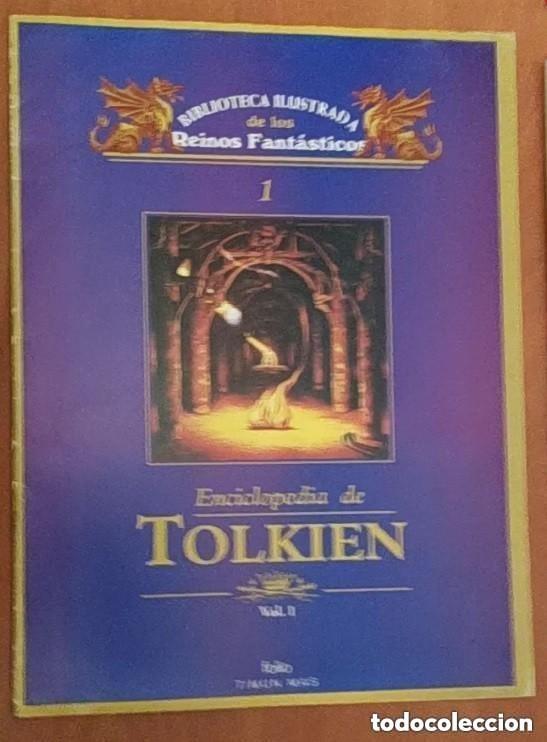 Coleccionismo de revistas y peri&oacute;dicos: FASCICULO de la ENCICLOPEDIA DE TOLKIEN -leer detalles . volumen 1 -son unas paginas con alguna do