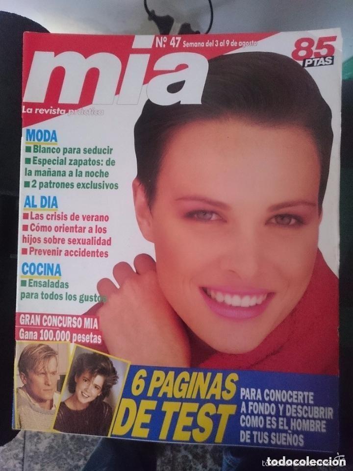 Collezionismo di Riviste e Giornali: MIA N 47 DEL 3 AL 9 DE AGOSTO DE 1987 -CON PUBLICIDAD DE LA EPOCA-NOTICIAS-ETC
