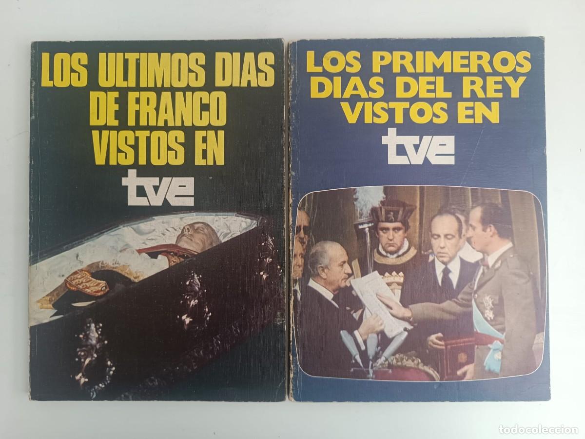 Coleccionismo de Revistas y Peri&oacute;dicos: Lote hist&oacute;rico TVE &ndash; Los &uacute;ltimos d&iacute;as de Franco + Los primeros d&iacute;as del Rey