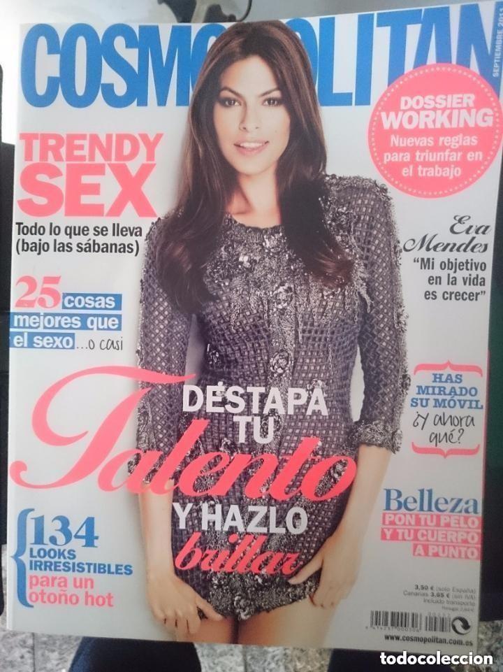 Coleccionismo de Revistas y Peri&oacute;dicos: COSMOPOLITAN - DICIEMBRE 2011 - CON EVA MENDES