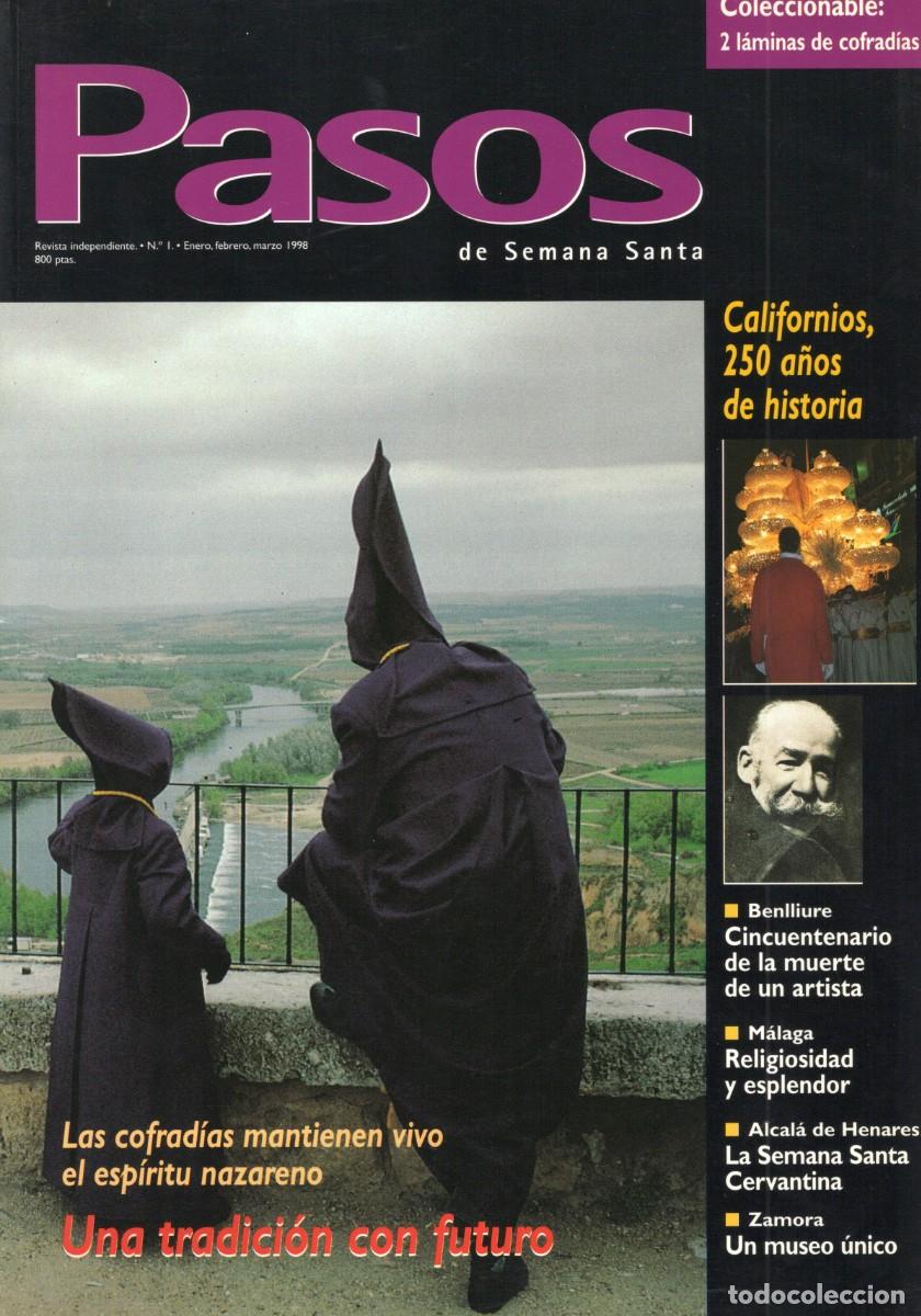 Coleccionismo de Revistas y Peri&oacute;dicos: TC47/ PASOS DE SEMANA SANTA. N&ordm;1. 1998