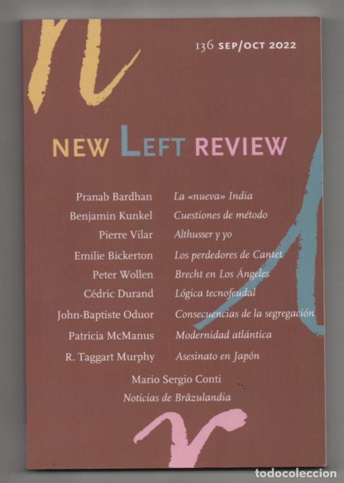 Coleccionismo de Revistas y Peri&oacute;dicos: New Left Review 136, 2022. Edici&oacute;n en castellano. Pierre Vilar...