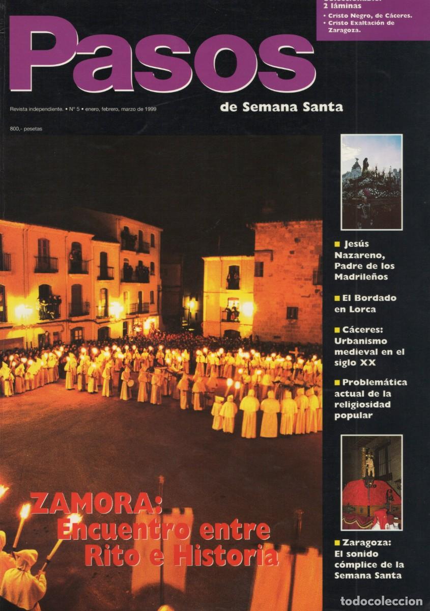 Coleccionismo de Revistas y Peri&oacute;dicos: TC47/ PASOS DE SEMANA SANTA. N&ordm;5. 1999
