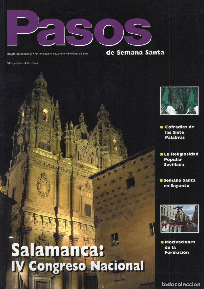 Coleccionismo de Revistas y Peri&oacute;dicos: TC47/ PASOS DE SEMANA SANTA. N&ordm;16. 2001