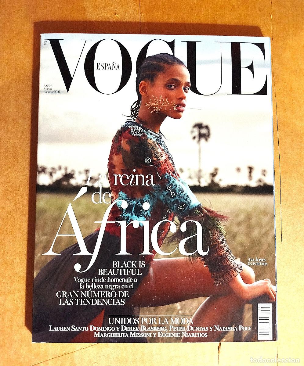 Coleccionismo de Revistas y Peri&oacute;dicos: VOGUE ES 336 - MARZO 2016 - AYA JONES - NAOMI CAMPBELL - 290 p.