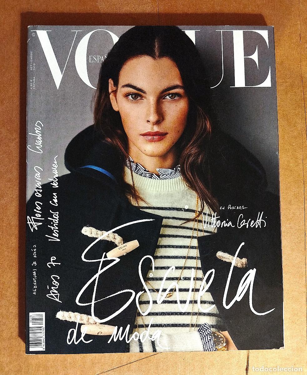 Coleccionismo de Revistas y Peri&oacute;dicos: VOGUE ES 378 - SEPTIEMBRE 2019 - VITTORIA CERETTI - CAMILLA MORRONE - 282 p.