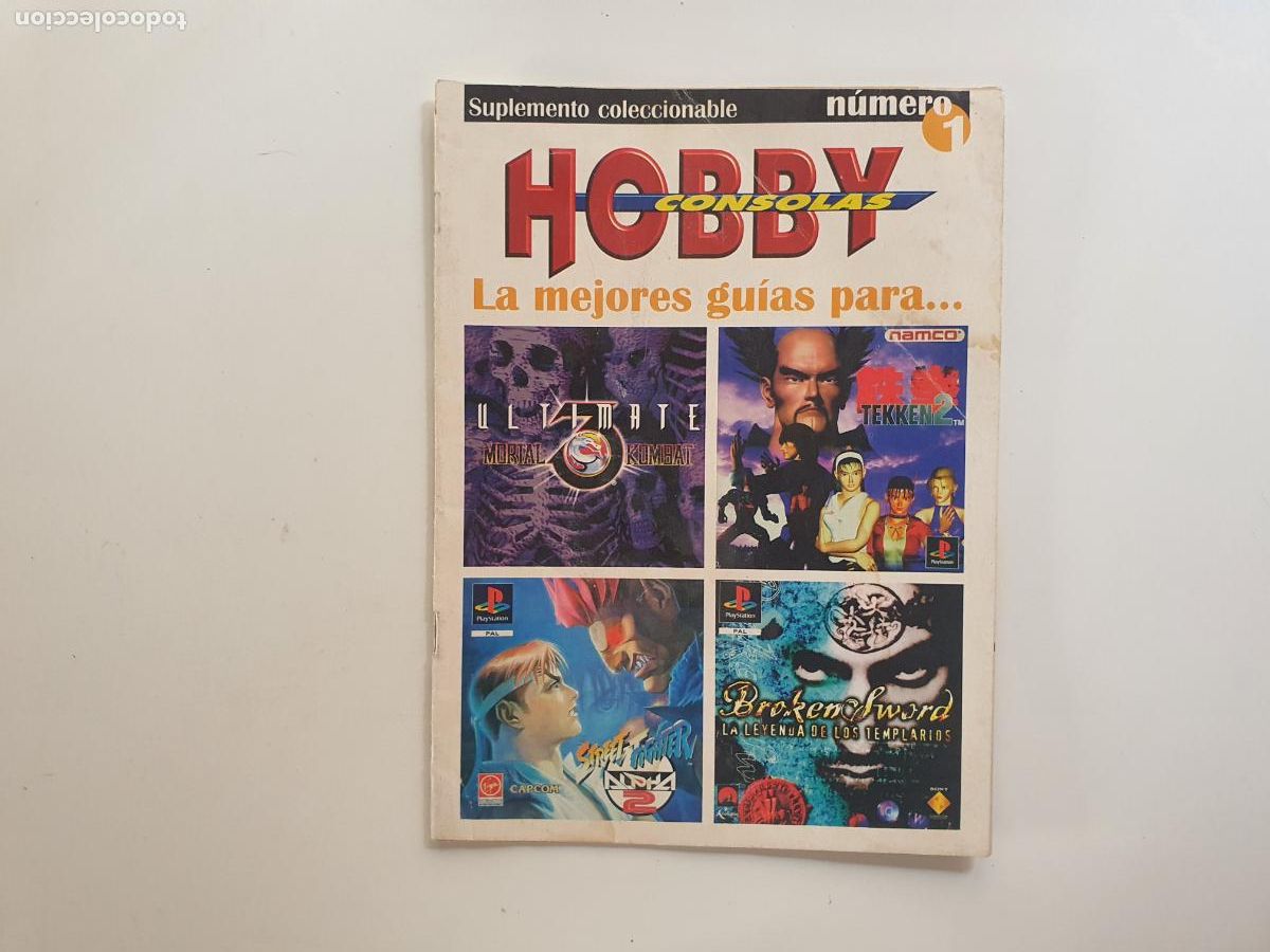 Collection Magazines and Newspapers: REVISTA HOBBY CONSOLAS - LAS MEJORS GUIAS JUEGOS PLAYSTATION 1 PSX