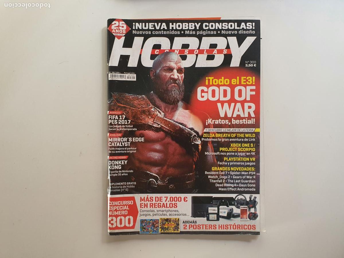 Collection Magazines and Newspapers: REVISTA HOBBY CONSOLAS - N&ordm; 300 INCLUYE POSTER CENTRAL
