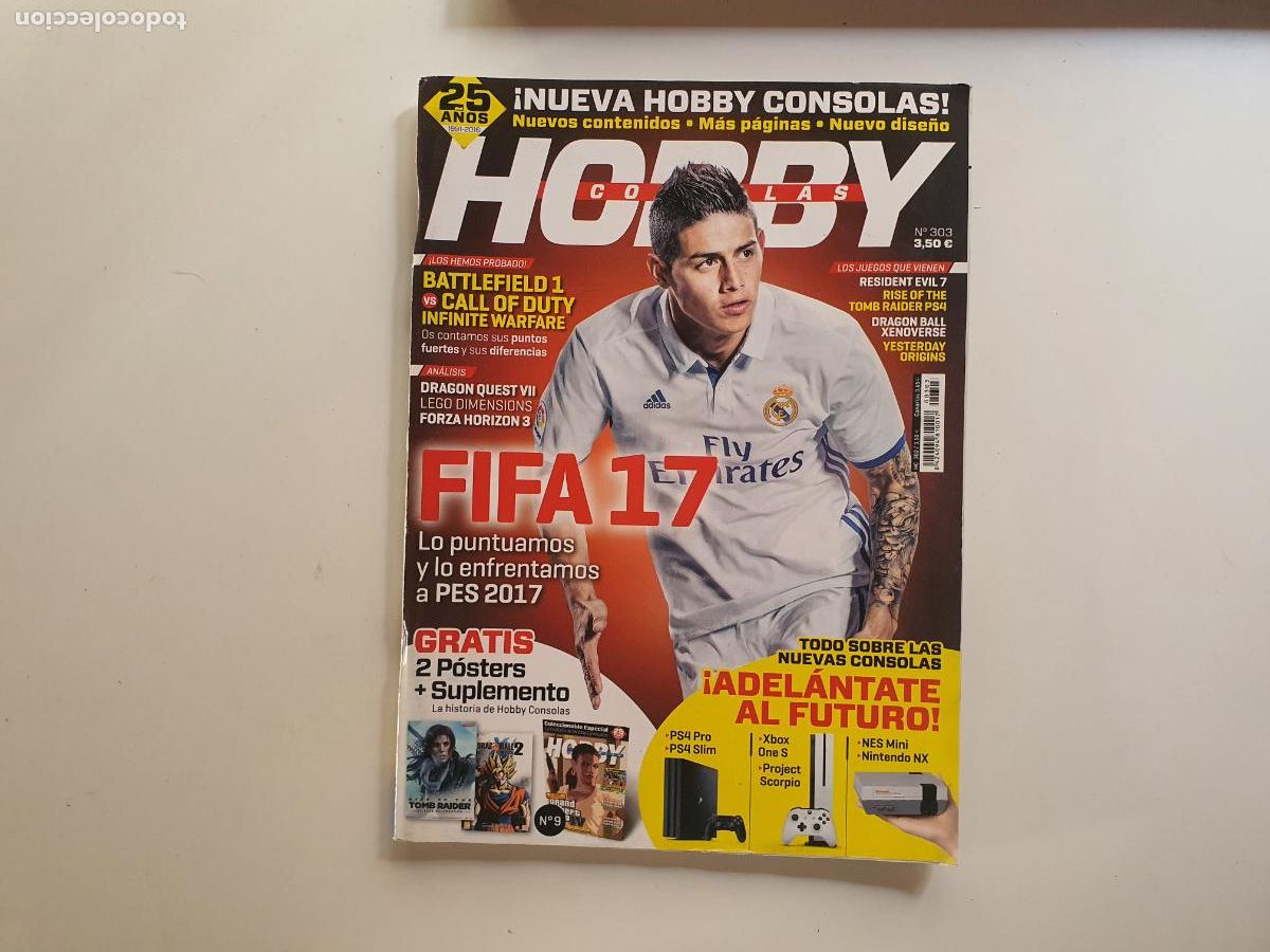 Collection Magazines and Newspapers: REVISTA HOBBY CONSOLAS - N&ordm; 303 INCLUYE POSTER CENTRAL