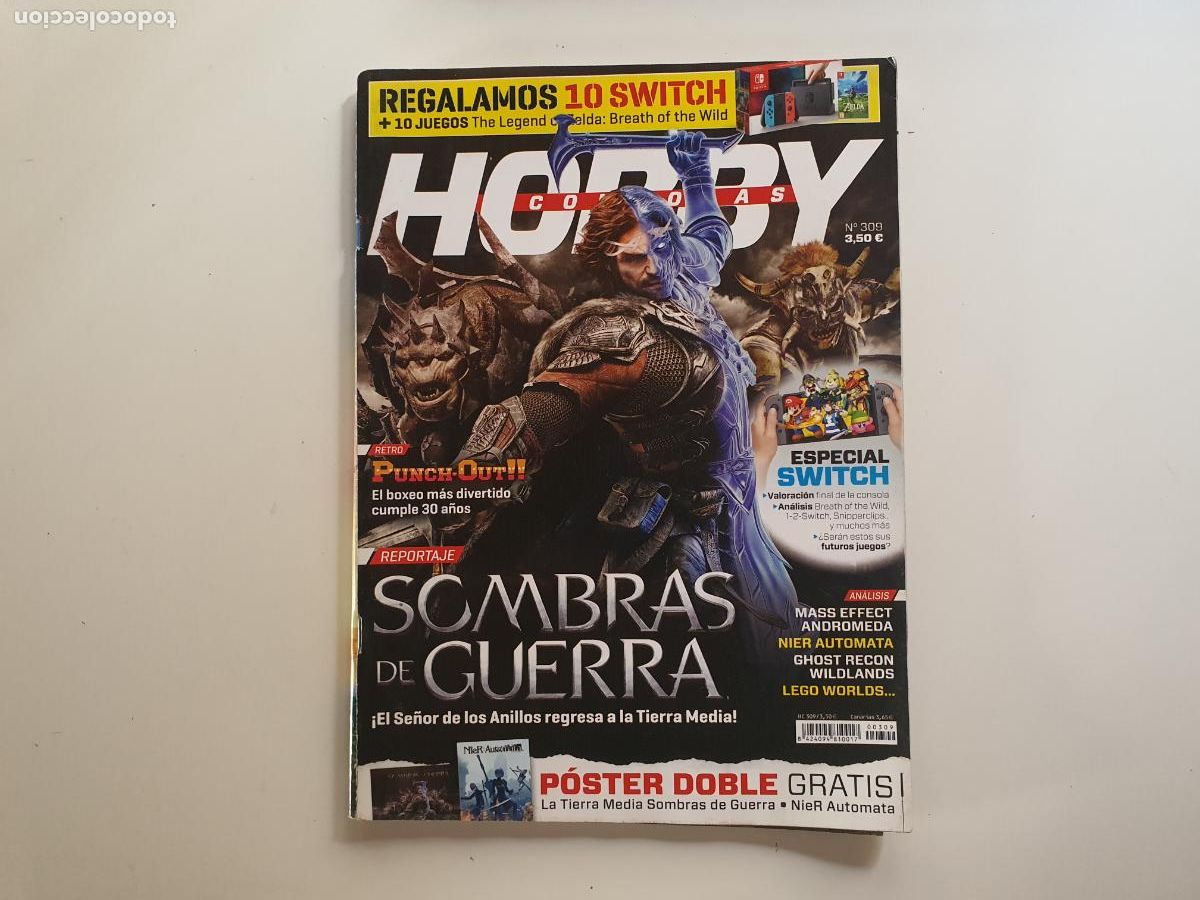Coleccionismo de Revistas y Peri&oacute;dicos: REVISTA HOBBY CONSOLAS - N&ordm; 309 INCLUYE POSTER CENTRAL