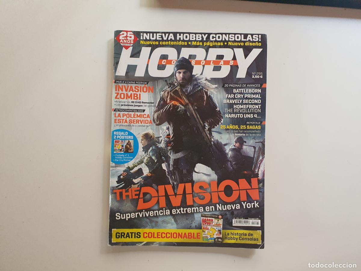 Coleccionismo de Revistas y Peri&oacute;dicos: REVISTA HOBBY CONSOLAS - N&ordm; 295 INCLUYE POSTER CENTRAL