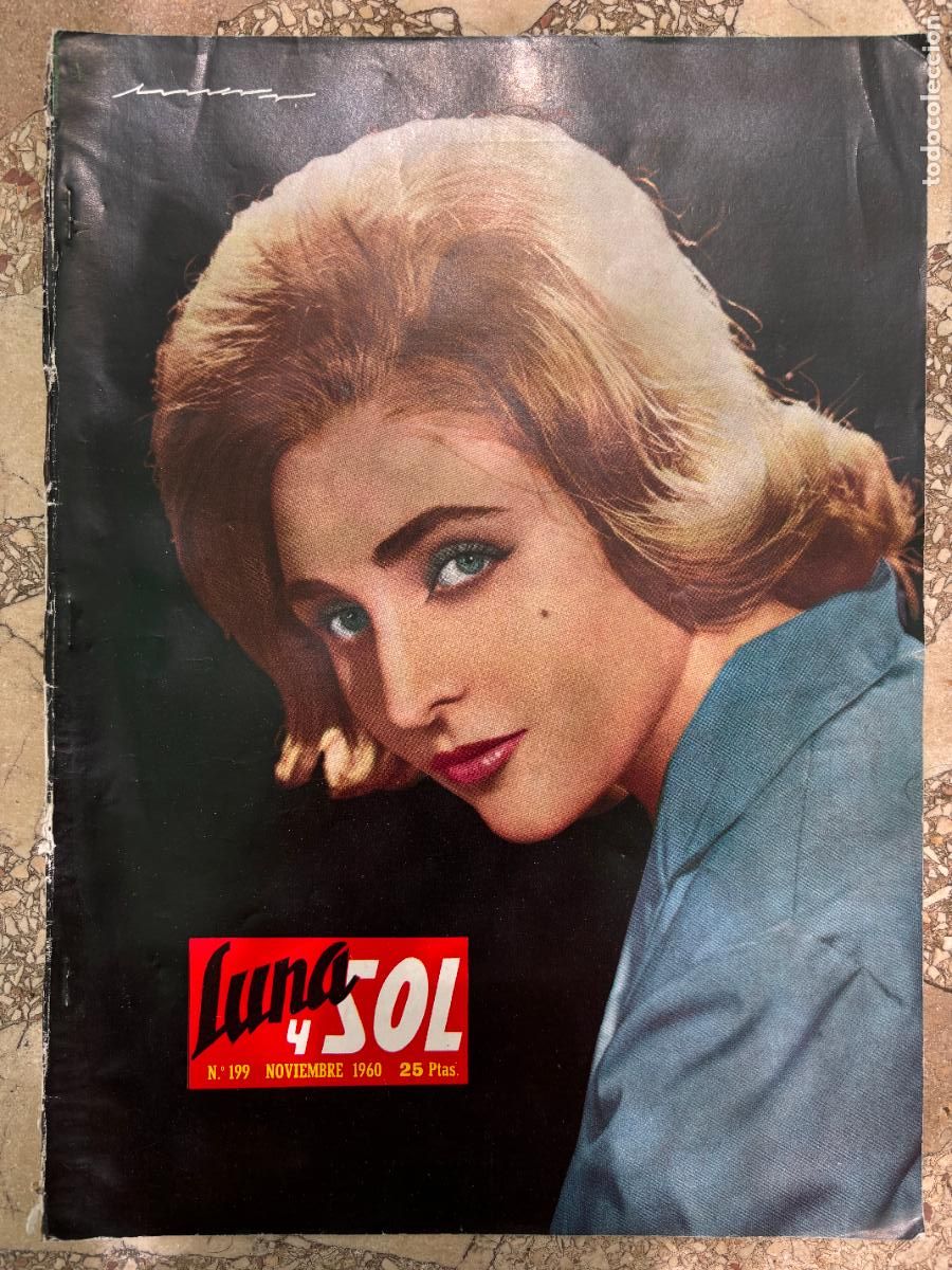 Coleccionismo de Revistas y Peri&oacute;dicos: LUNA Y SOL N&ordm; 199 NOVIEMBRE 1960. BLANCA DE TOLEDO Y SANZ. ATALAYA DE MADRID. YOLANDA MONTALVO.