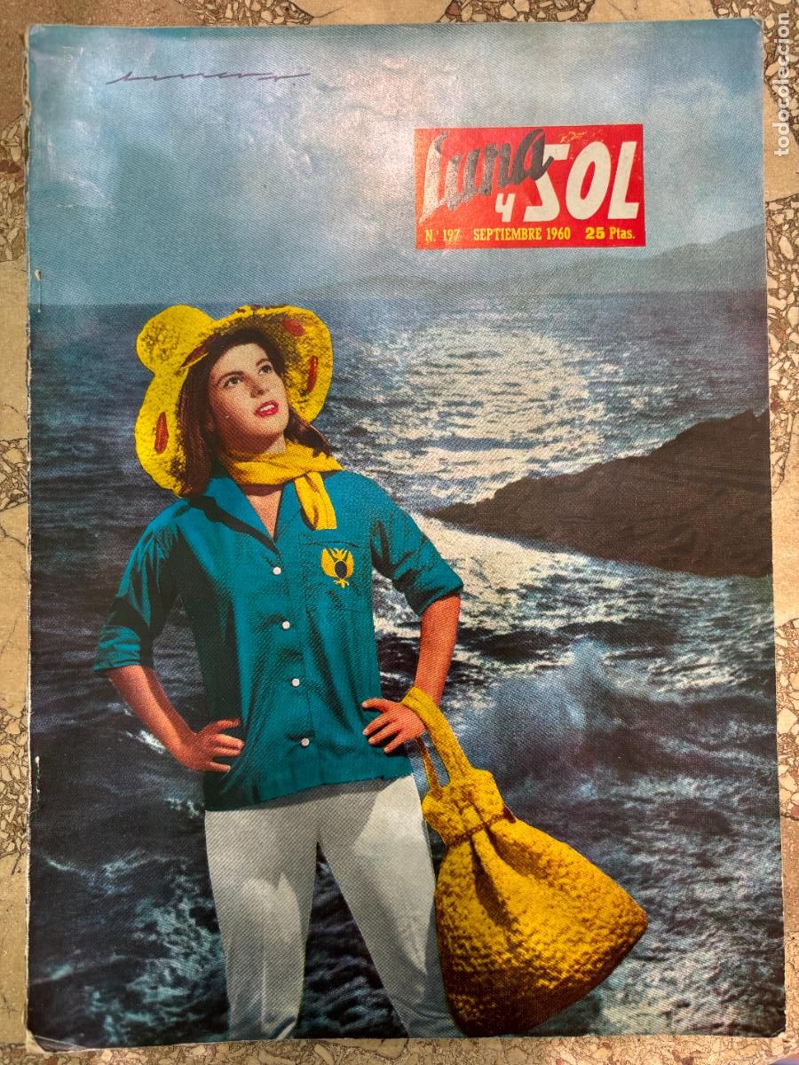 Coleccionismo de Revistas y Peri&oacute;dicos: LUNA Y SOL N&ordm; 197 SEPTIEMBRE 1960. MARIA CRISTINA SANCHEZ MOSSO. BEATRIZ VERNHEY. TERESA DE JESUS.