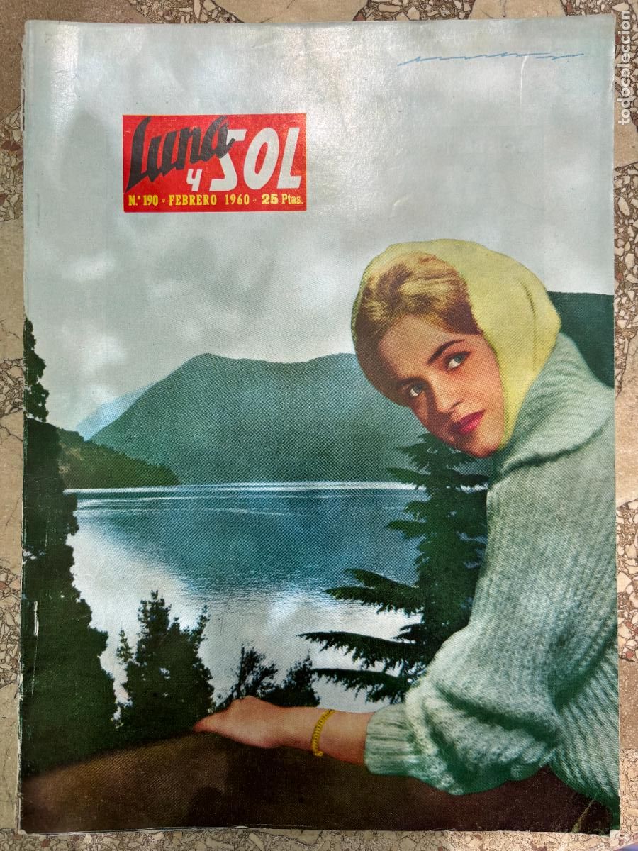 Coleccionismo de Revistas y Peri&oacute;dicos: LUNA Y SOL N&ordm; 190 FEBRERO 1960. MARIA ESTHER DE GARAY. FARAH DIBA. ATALAYA DE MADRID.