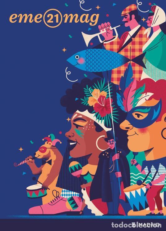 Coleccionismo de Revistas y Peri&oacute;dicos: EME21MAG N&ordm; 53 REVISTA CULTURAL ILUSTRADA DE MADRID