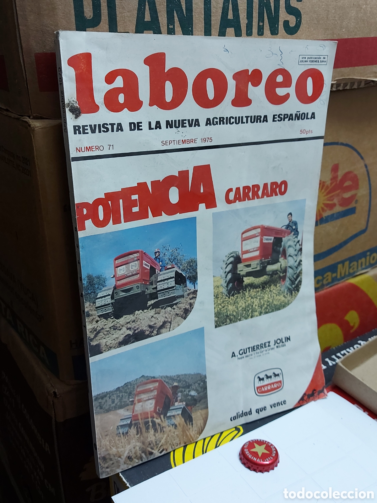 Coleccionismo de Revistas y Peri&oacute;dicos: REVISTA LABOREO a&ntilde;o 1975