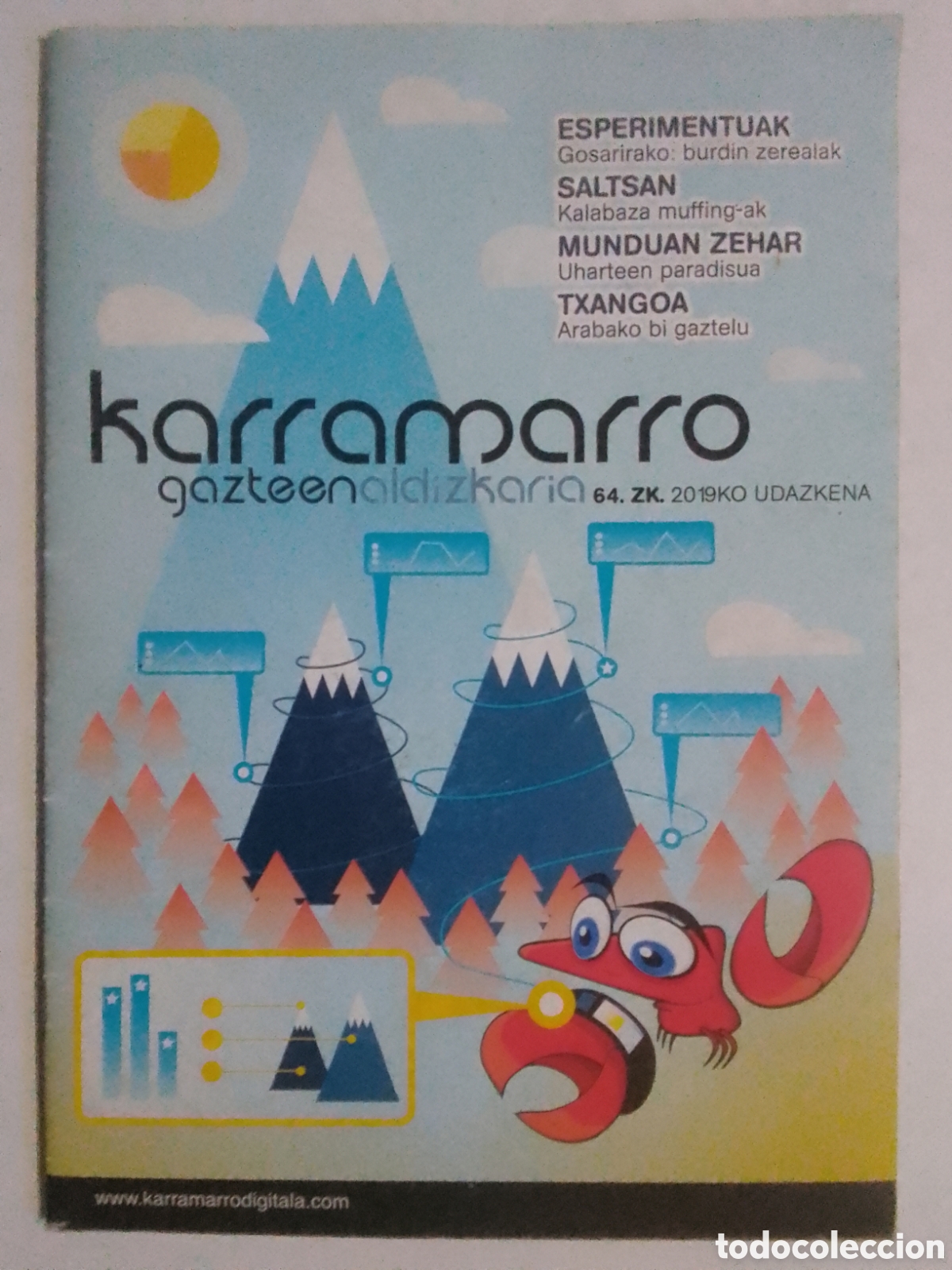 Coleccionismo de Revistas y Peri&oacute;dicos: Revista karramarro n&deg; 64.