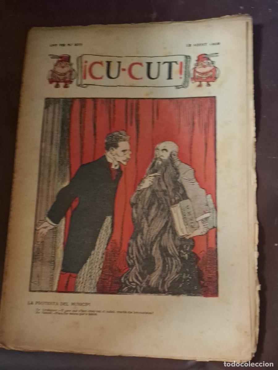 Coleccionismo de Revistas y Peri&oacute;dicos: REVISTA CU-CUT N&ordm; 377 AGOST 1.909
