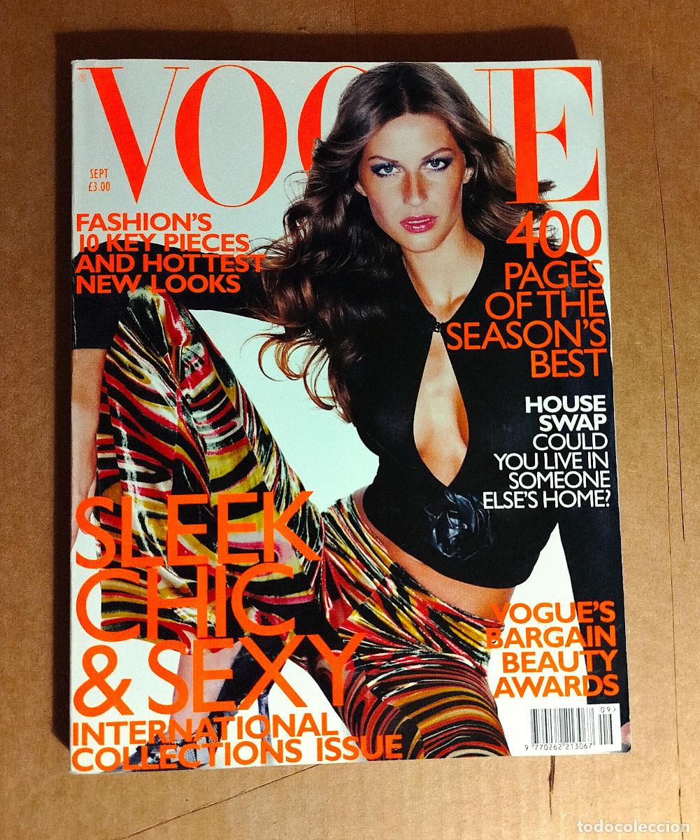 Sammeln von Zeitschriften und Zeitungen: VOGUE UK - SEPTEMBER 1999 - JULIANNE MOORE - MARIO TESTINO - 396 p.