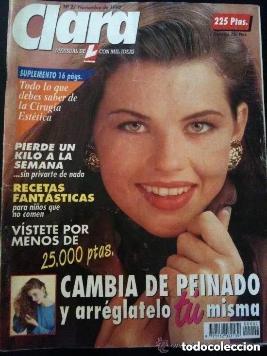 Coleccionismo de Revistas y Peri&oacute;dicos: CLARA N 2 - NOVIEMBRE 1992. CAMBIA DE PEINADO Y ARREGLATELO TU MISMA