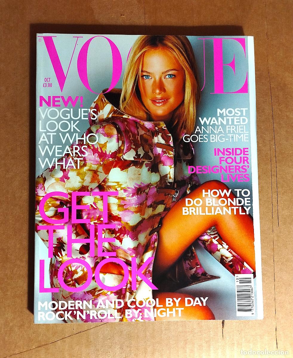 Coleccionismo de Revistas y Peri&oacute;dicos: VOGUE UK - OCTOBER 1999 - CAROLYN MURPHY - TERRY RICHARDSON - ANNA FRIEL - 388 p.