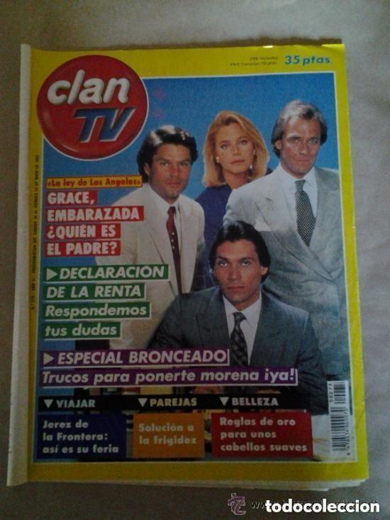 Coleccionismo de Revistas y Peri&oacute;dicos: CLAN TV -N 275 - 16 AL 22 MAYO 1992 - LA LEY DE LOS ANGELES
