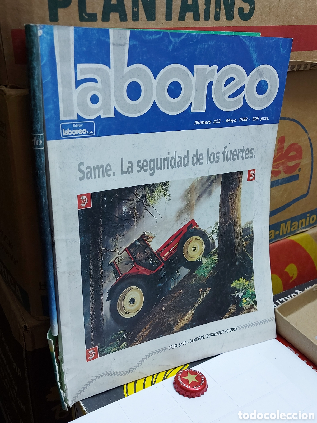 Coleccionismo de Revistas y Peri&oacute;dicos: REVISTA LABOREO a&ntilde;o 1988