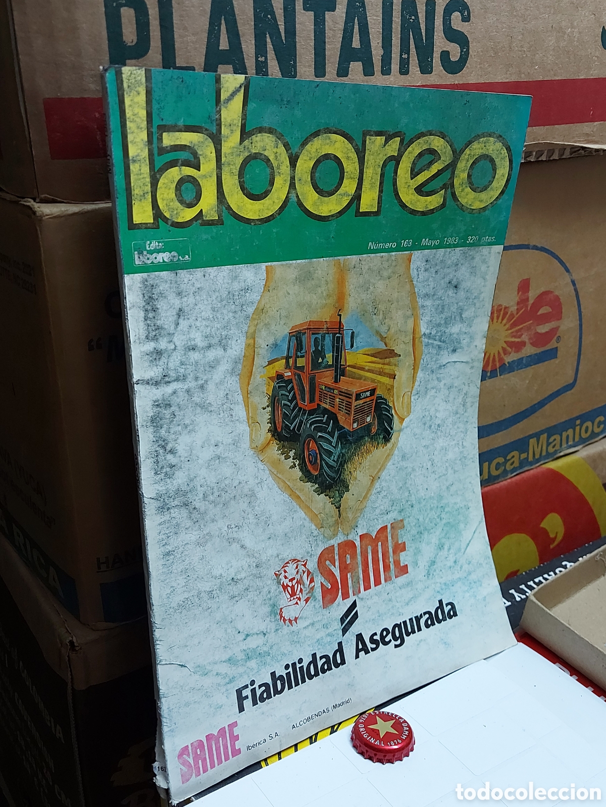 Coleccionismo de Revistas y Peri&oacute;dicos: REVISTA LABOREO a&ntilde;o 1983