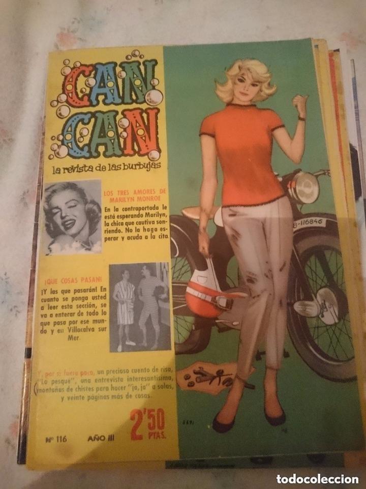 Coleccionismo de Revistas y Peri&oacute;dicos: CAN CAN - LA REVISTA DE LAS BURBUJAS - N 116 -LEER DETALLES