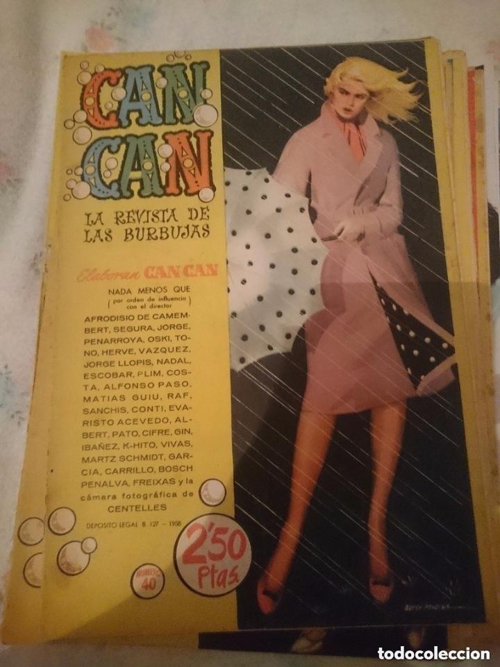 Coleccionismo de Revistas y Peri&oacute;dicos: CAN CAN - LA REVISTA DE LAS BURBUJAS - N 40 -LEER DETALLES