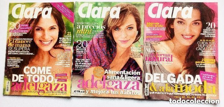 Coleccionismo de Revistas y Peri&oacute;dicos: CLARA - REVISTAS NUMEROS 221, 228, 230
