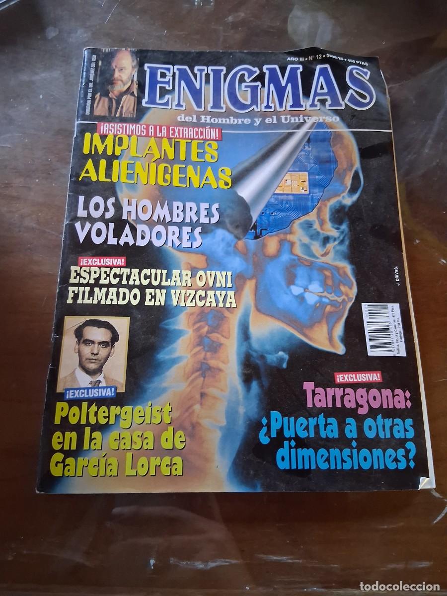 Coleccionismo de Revistas y Peri&oacute;dicos: Revista Enigmas del hombre y el universo 12 Garc&iacute;a Lorca ovni Vizcaya Alquimia Para Parauna Brasil