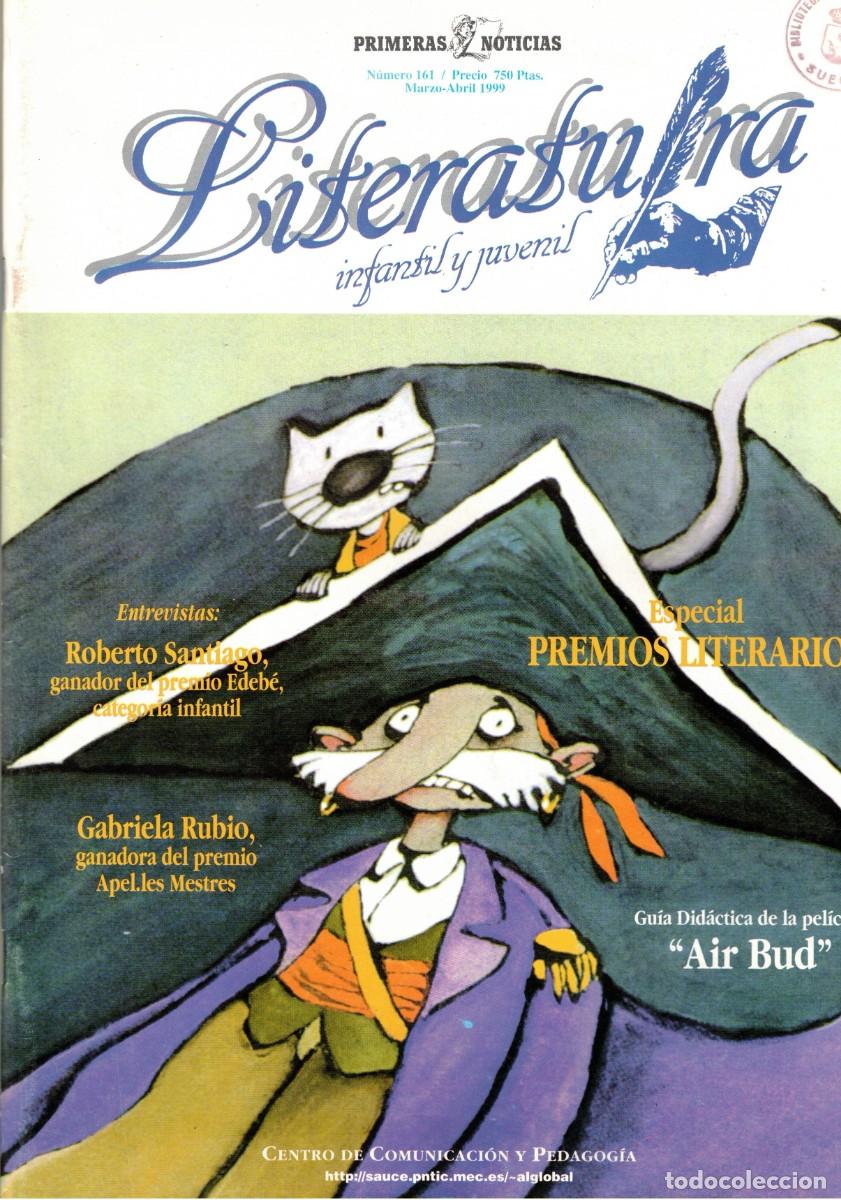 Coleccionismo de Revistas y Peri&oacute;dicos: :::: R03 - PRIMERAS NOTICIAS - LITERATURA INFANTIL Y JUVENIL - N&ordm; 161 - MARZO/ABRIL 1999