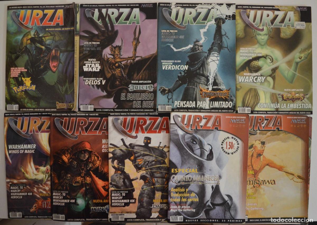 Coleccionismo de Revistas y Peri&oacute;dicos: MAGIC THE GATHERING MTG REVISTAS URZA 28 35 36 37 39 40 41 43 46 SPOILER EMBESTIDA MIRRODIN JUICIO