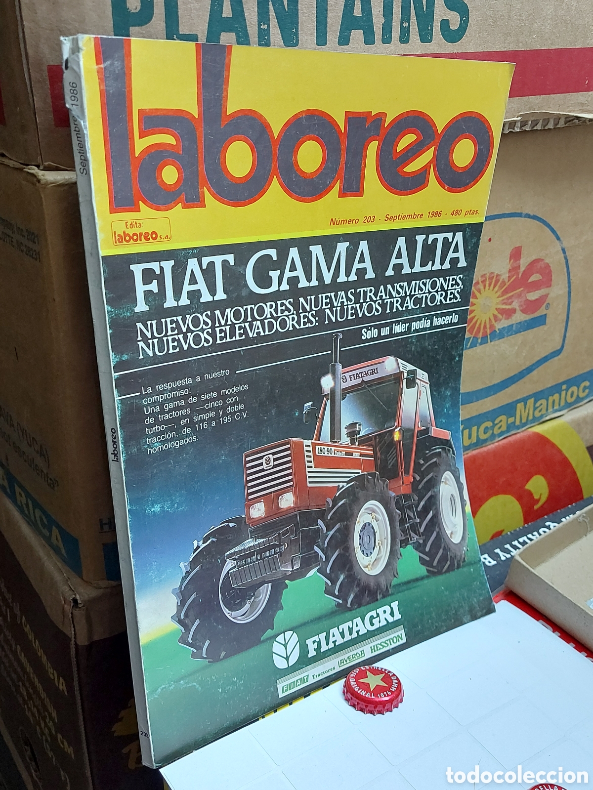 Coleccionismo de Revistas y Peri&oacute;dicos: REVISTA LABOREO a&ntilde;o 1986