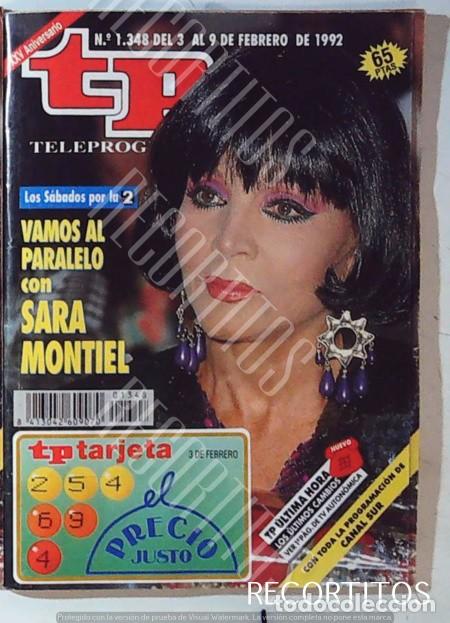 Coleccionismo de Revistas y Peri&oacute;dicos: SARA MONTIEL RECORTE PORTADA TP EDICION ANDALUCIA