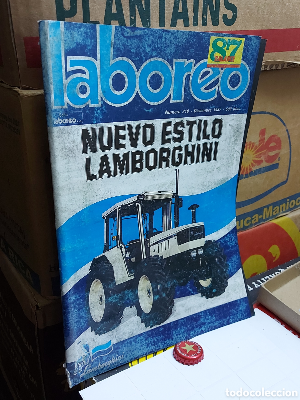 Coleccionismo de Revistas y Peri&oacute;dicos: REVISTA LABOREO a&ntilde;o 1987