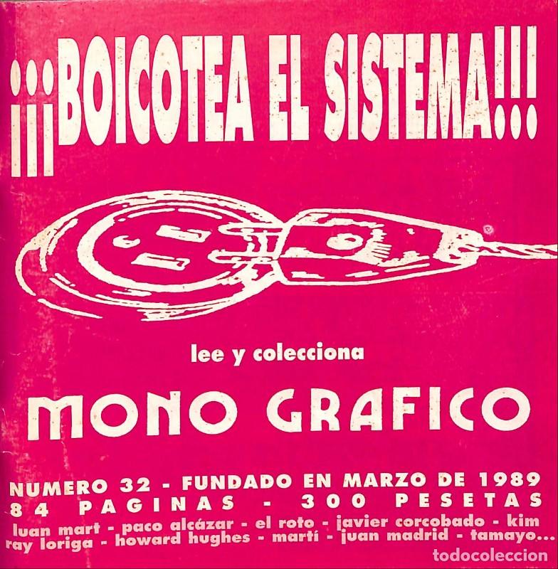 Coleccionismo de Revistas y Peri&oacute;dicos: &iexcl;&iexcl;&iexcl;Boicotea el Sistema!!! - Paco Alc&aacute;zar - Mono Gr&aacute;fico - 1991, 1&ordf; ed. - Burgos - N&ordm;32 -