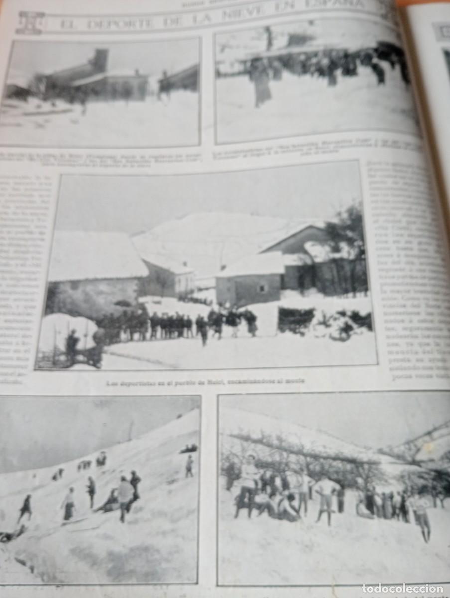 Colecionismo de Revistas e Jornais: REVISTA A&Ntilde;O 1914 ESTACION DE ESQUI EN HUICI PAMPLONA SAN SEBASTIAN RECREATION CLUB SKI CLUB TOLOSANO