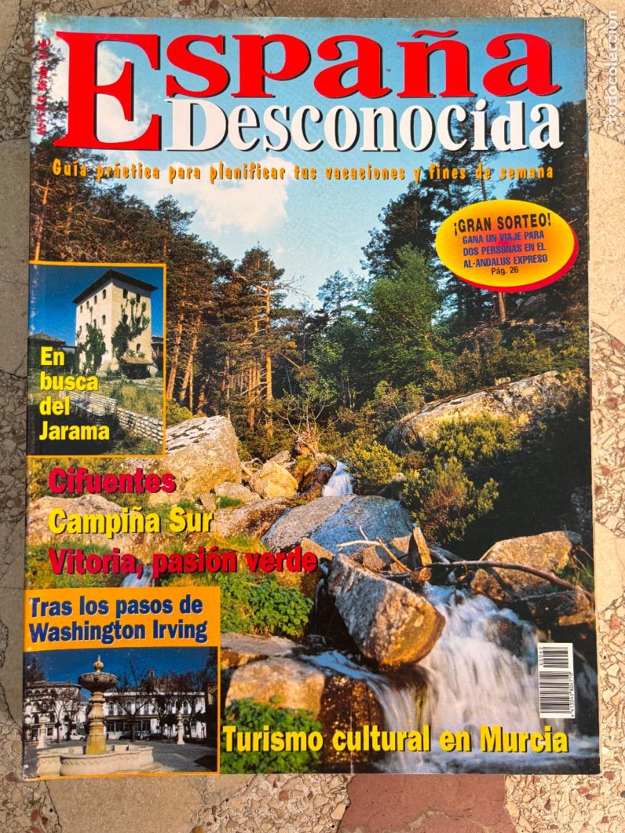 Collection Magazines and Newspapers: ESPA&Ntilde;A DESCONOCIDA N&ordm; 62. JARAMA. CAMPI&Ntilde;A SUR. VITORIA. TURISMO CULTURAL EN MURCIA. CIFUENTES.